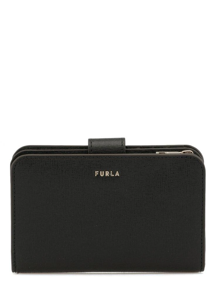 商品Furla|Furla Babylon Logo Plaque Compact Wallet,价格¥837,第1张图片