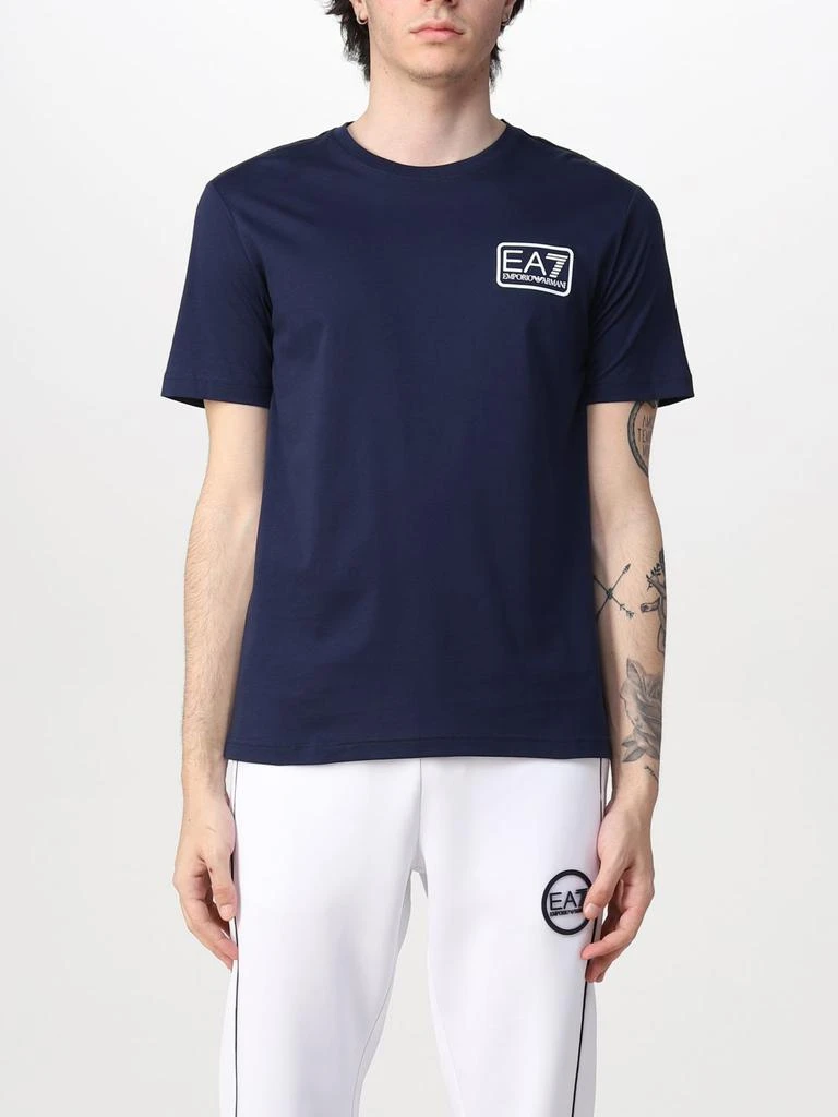 商品EA7|Ea7 cotton T-shirt with logo,价格¥260,第1张图片