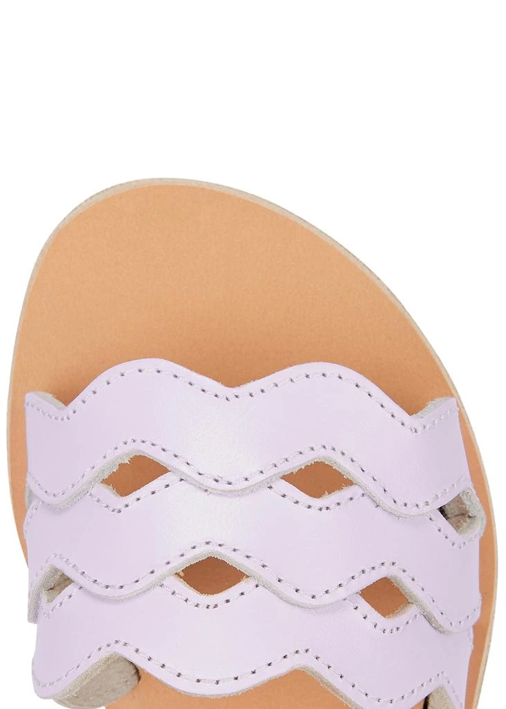 商品ANCIENT GREEK SANDALS|KIDS Little Paliria lilac leather sandals,价格¥426,第4张图片详细描述