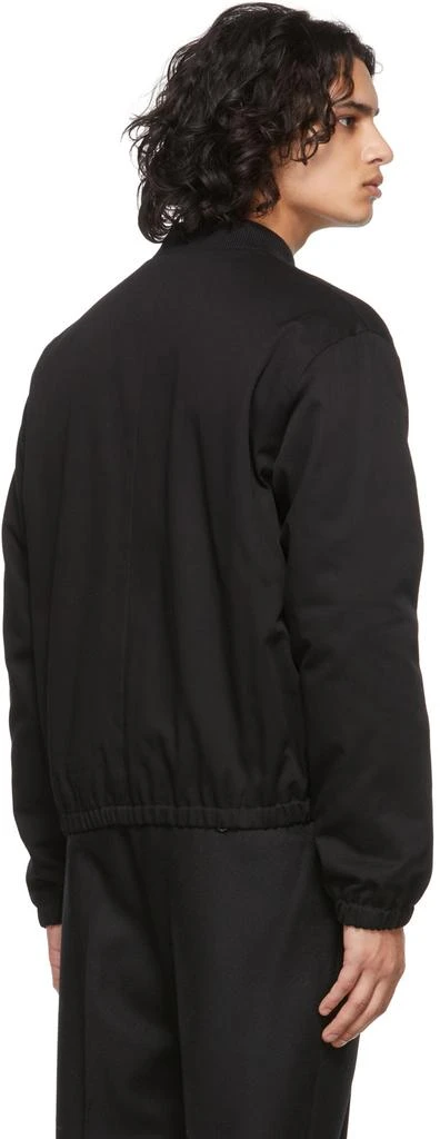 商品AMI|Black Zip-Up Ami de Cœur Bomber,价格¥3626,第3张图片详细描述