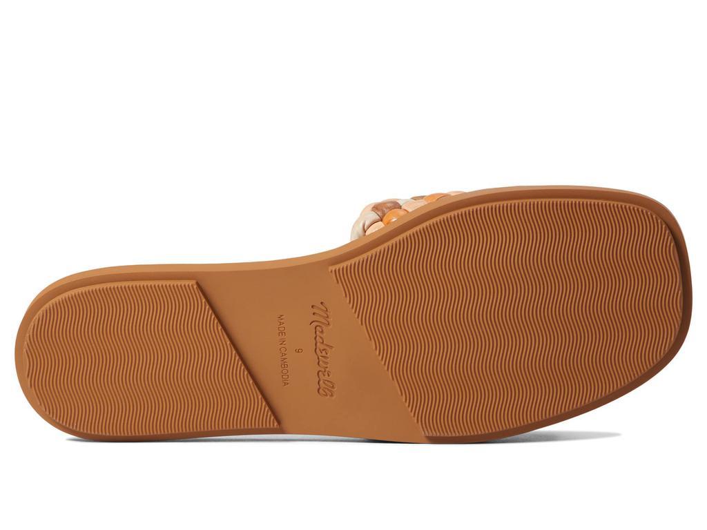 商品Madewell|The Suzi Slide Sandal in Multi Woven Leather,价格¥347,第5张图片详细描述