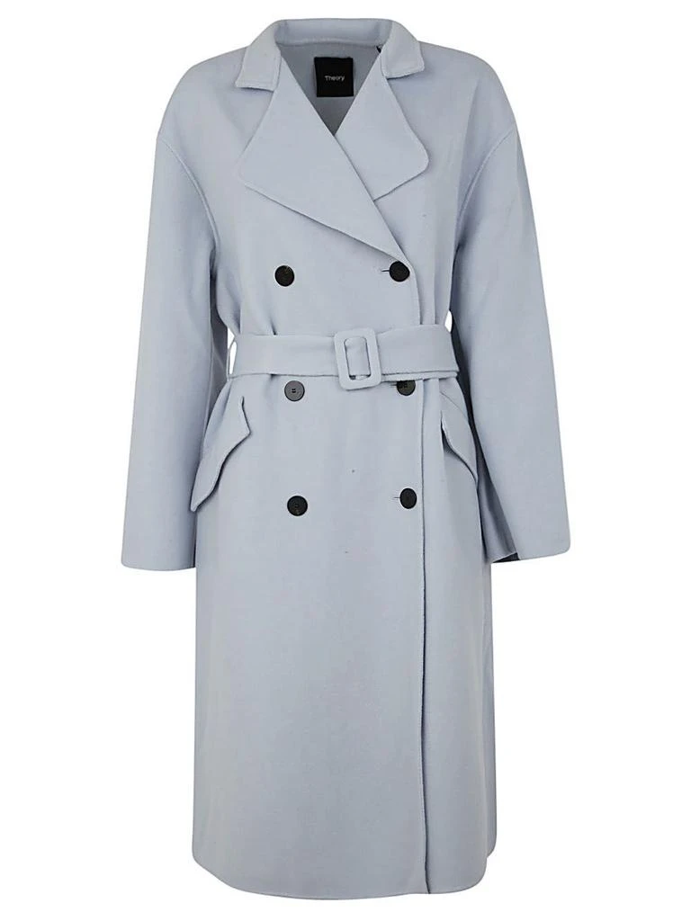 商品Theory|Theory Womens Blue Coat,价格¥7216,第1张图片