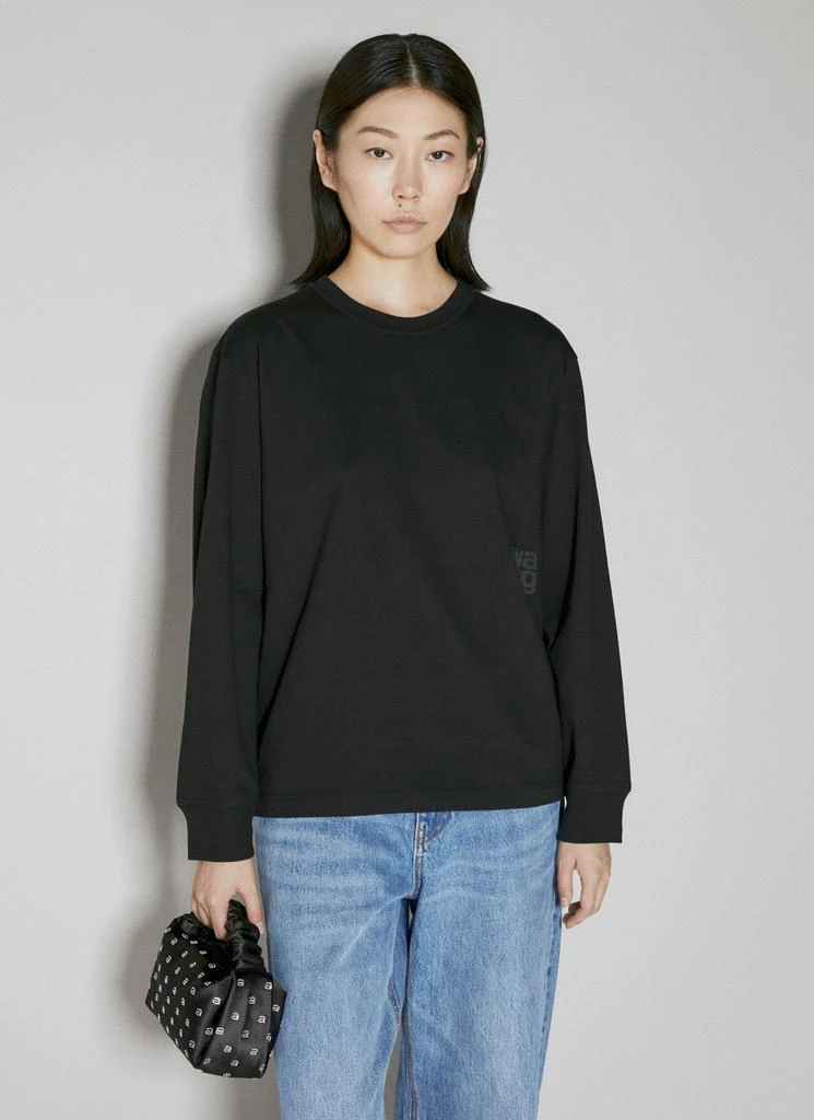 商品Alexander Wang|Essential Long Sleeve T-Shirt,价格¥1020,第1张图片