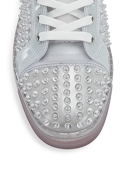 商品Christian Louboutin|Louix Ray Spiked Sneakers,价格¥9532,第6张图片详细描述