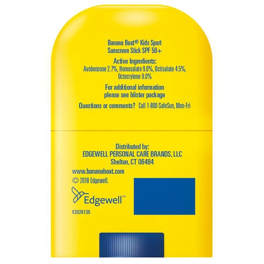 商品Banana Boat|Kids Sport Sunscreen Stick SPF 50,价格¥66,第2张图片详细描述