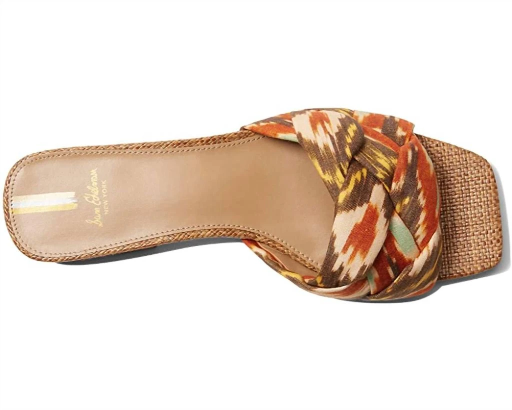 商品Sam Edelman|Dawson Sandal in Orange Multi,价格¥704,第2张图片详细描述