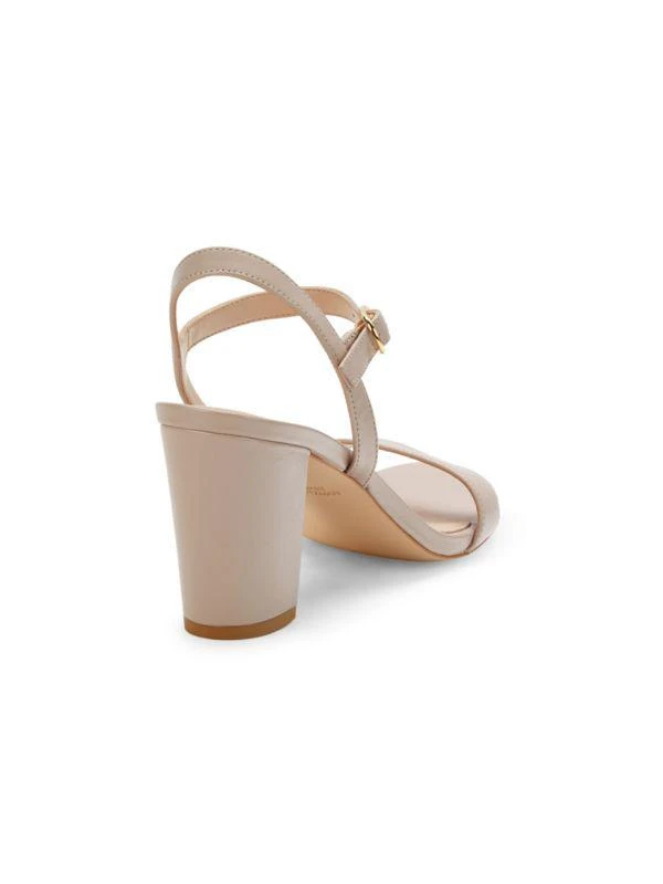 商品Stuart Weitzman|Dancer 75 Leather Sandals,价格¥1818,第3张图片详细描述