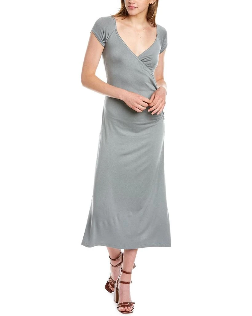 商品Vince|Vince Off-Shoulder Wrap Dress,价格¥370,第1张图片