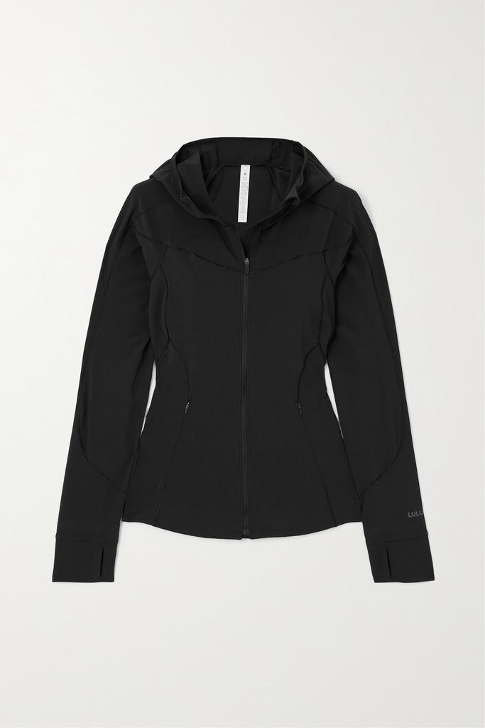 Define hooded paneled Nulu™ jacket