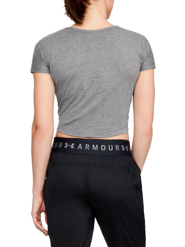 商品Under Armour|Front-Tie Short Sleeve Tee,价格¥48,第3张图片详细描述