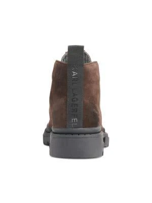 商品Karl Lagerfeld Paris|Lug Sole Suede Chukka Boots,价格¥671,第3张图片详细描述