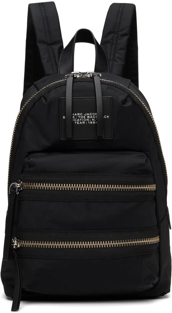 商品Marc Jacobs|Black Medium Biker Backpack,价格¥1126,第1张图片
