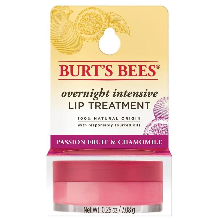 商品Burt's Bees|Overnight Intensive Lip Treatment Passion Fruit and Chamomile,价格¥74,第1张图片