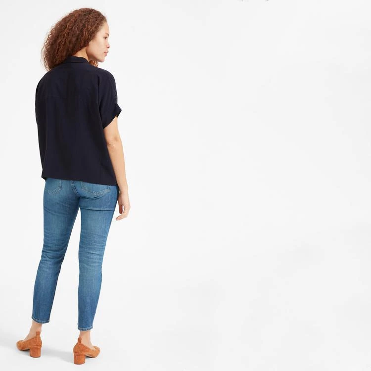 商品Everlane|真丝短袖衬衫,价格¥509-¥523,第4张图片详细描述