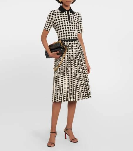 ��商品Tory Burch|提花中长连衣裙,价格¥7158,第2张图片详细描述