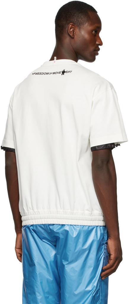 商品Moncler|白色徽标 T 恤,价格¥4541,第5张图片详细描述