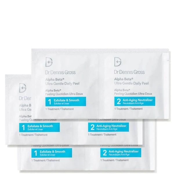商品Dr. Dennis Gross|Dr. Dennis Gross Skincare Alpha Beta Ultra Gentle Daily Peel (Pack of 30),价格¥746,第1张图片