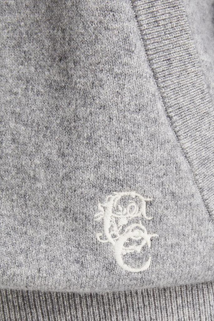 Mélange cashmere-blend hoodie商品第2张图片规格展示