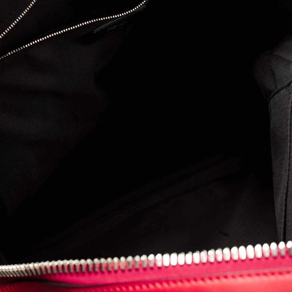Fendi Red/Black Nylon and Leather Face No Words Emoticon Backpack 商品