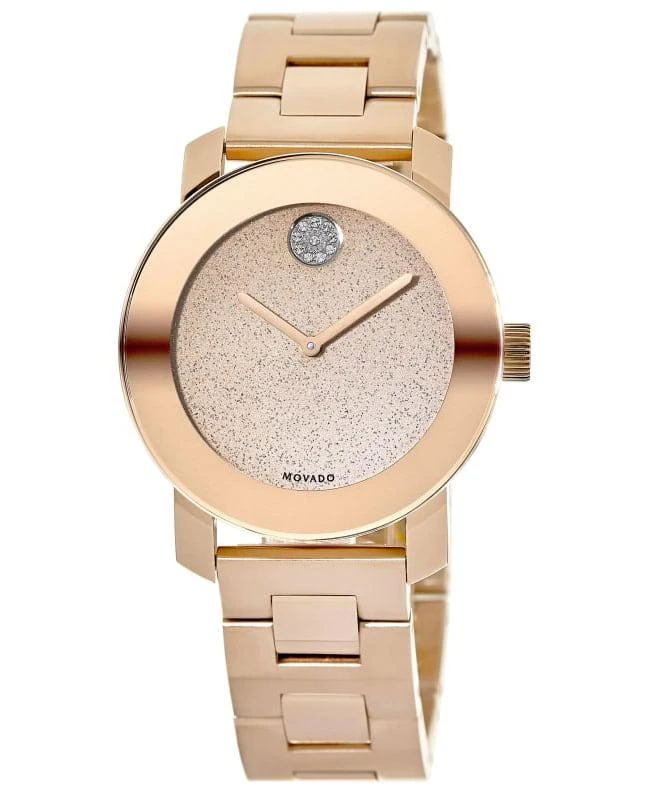 商品Movado|Movado Bold Rose Gold Ion-Plated 36mm Women&apos;s Watch 3600335-SD,价格¥2638,第1张图片