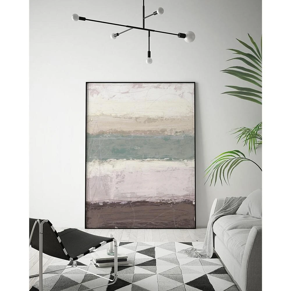 商品Giant Art|28" x 22" Strata Horizon II Art Block Framed Canvas,价格¥1436,第2张图片详细描述