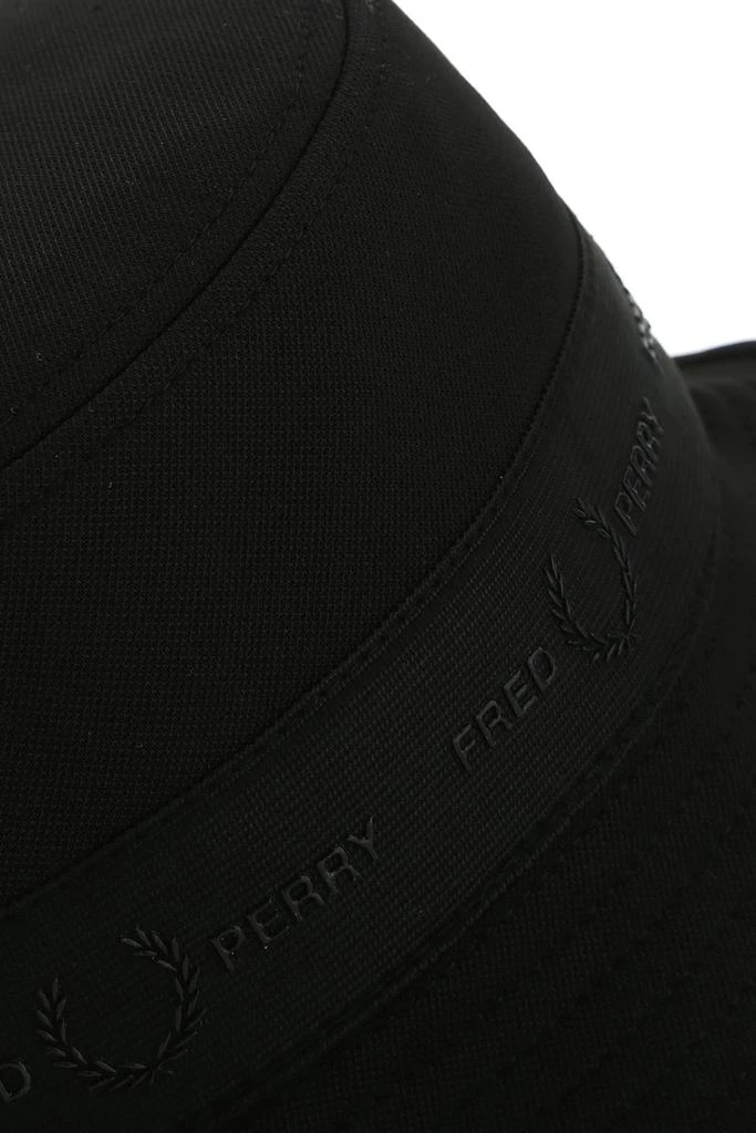 商品Fred Perry|Black stretch cotton hat,价格¥369,第3张图片详细描述