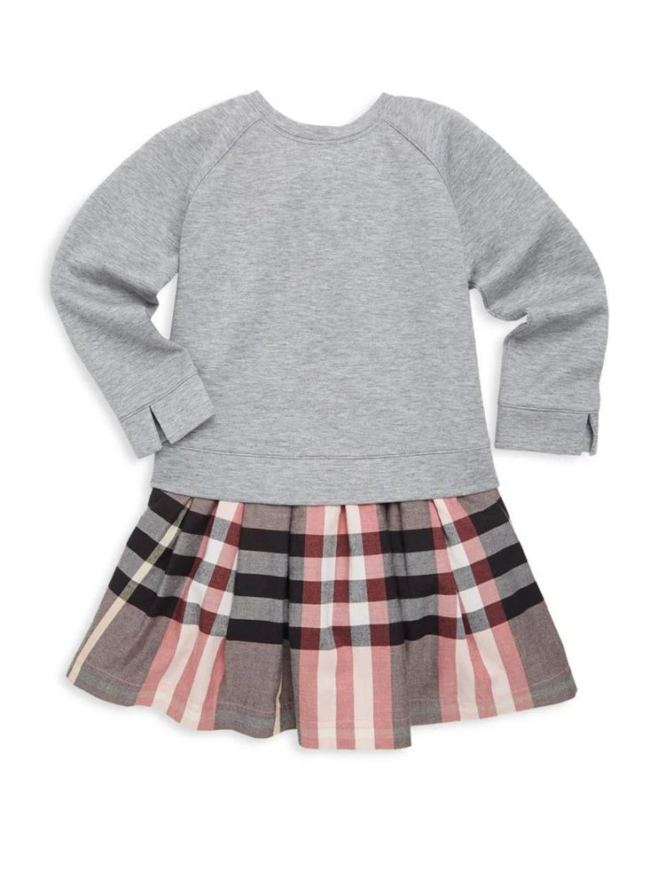 商品Burberry|Little Girl's & Girl's Francine Sweatshirt Dress,价格¥598,第1张图片