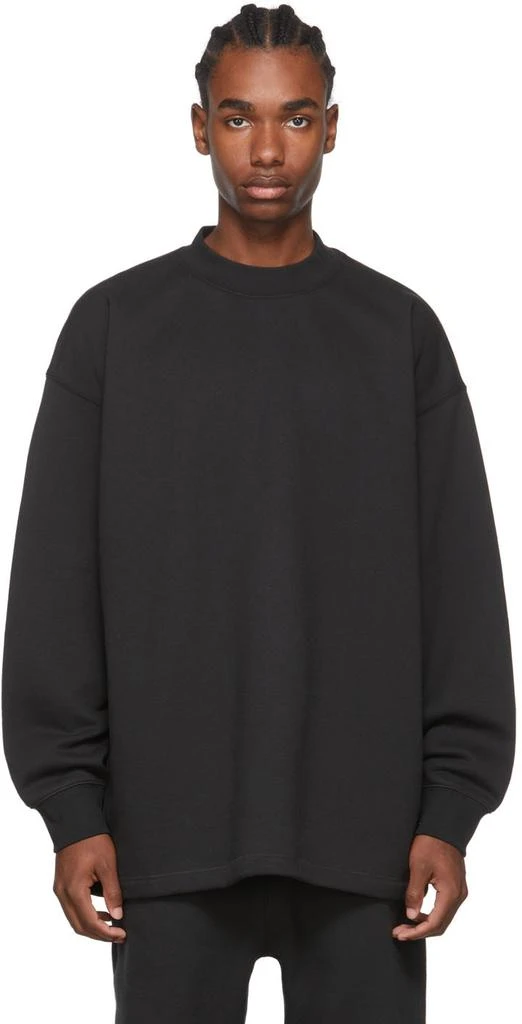 商品Essentials|Black Relaxed Sweatshirt,价格¥611,第1张图片