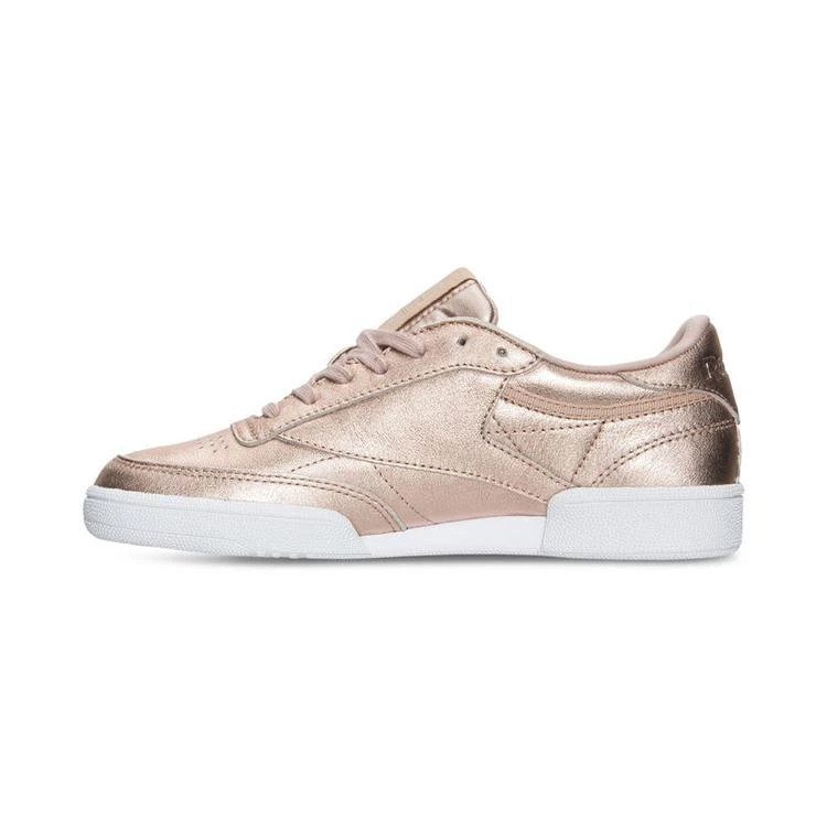 商品Reebok|女款 Club C 金属光泽运动鞋,价格¥337,第4张图片详细描述