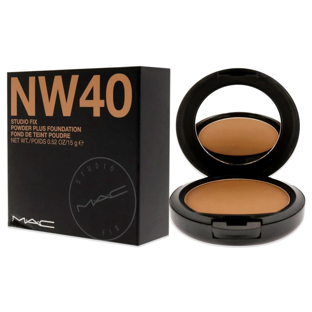 商品MAC|Studio Fix Powder Plus Foundation - NW40 by MAC for Women - 0.52 oz Foundation,价格¥306,第4张图片详细描述