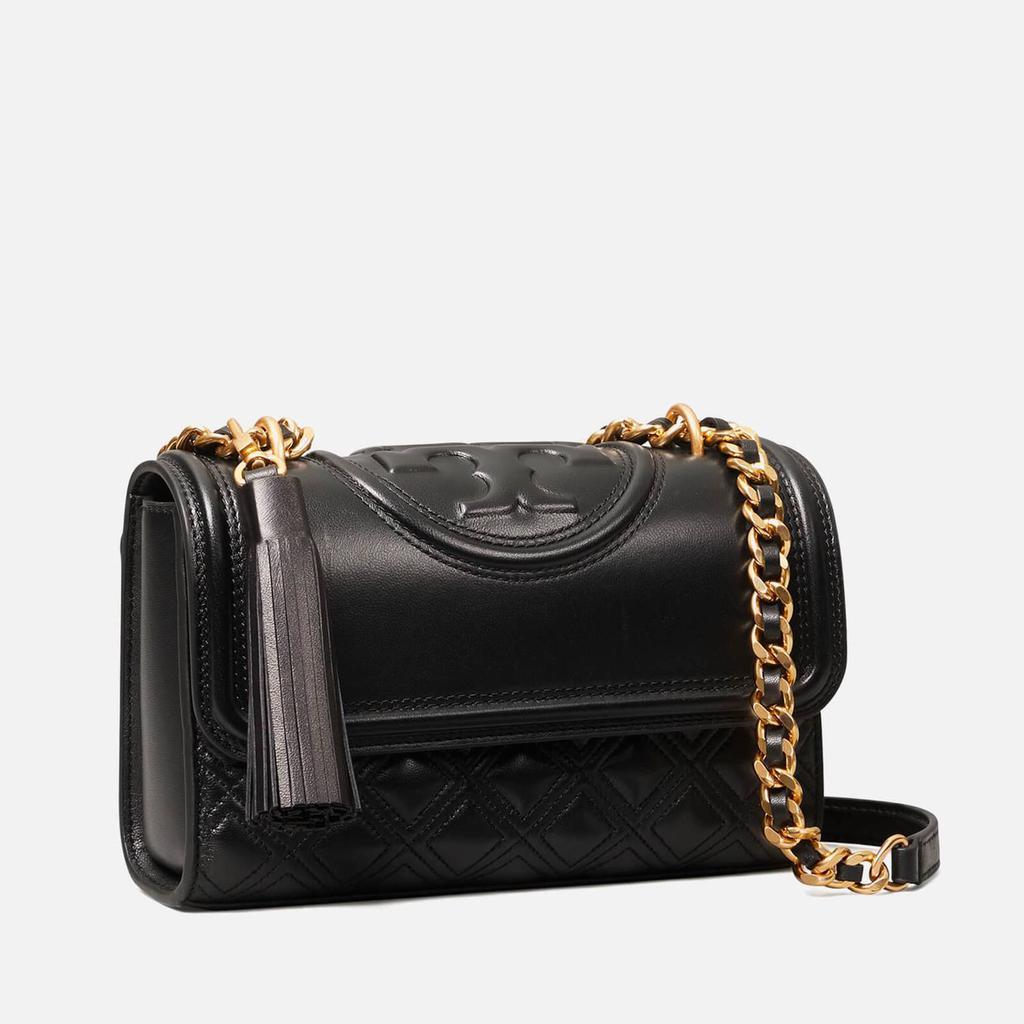 商品Tory Burch|Tory Burch Women's Fleming Small Shoulder Bag - Black,价格¥3805,第4张图片详细描述