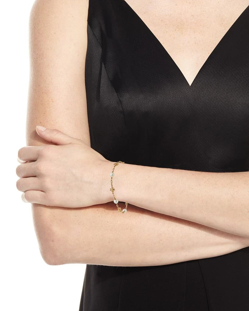 商品Tory Burch|Kira Pearl Chain Bracelet,价格¥563,第2张图片详细描述