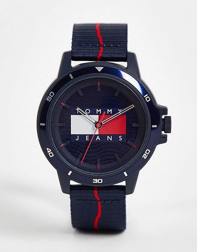 商品Tommy Hilfiger|Tommy Jeans watch in navy 1791997,价格¥695,第1张图片