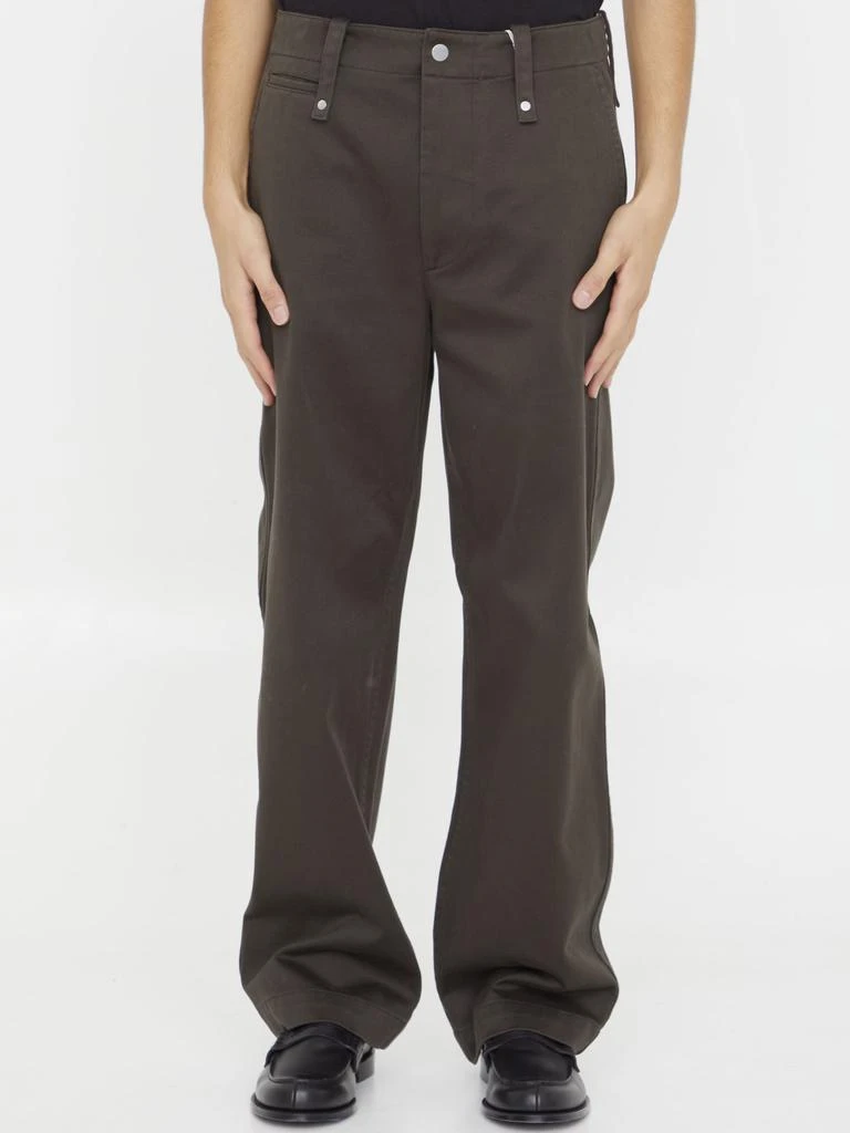 商品Burberry|Baggy Pants In Cotton,价格¥6513,第1张图片