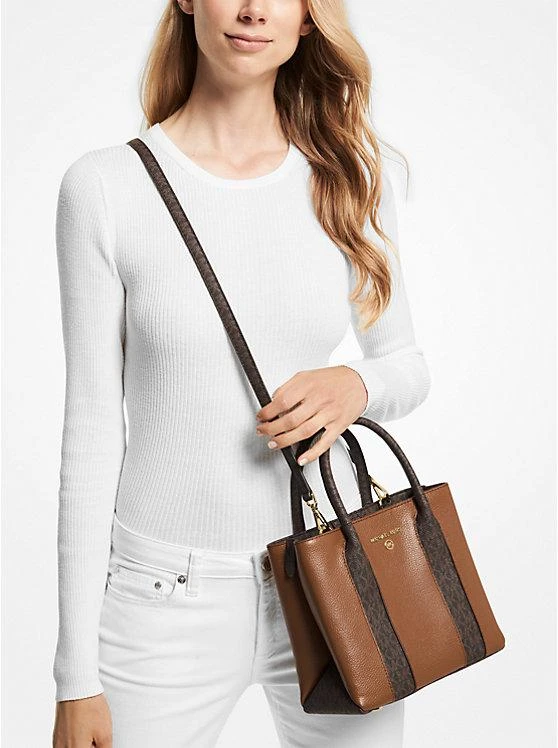 商品Michael Kors|Austin Medium Pebbled Leather Messenger Bag,价格¥967,第3张图片详细描述