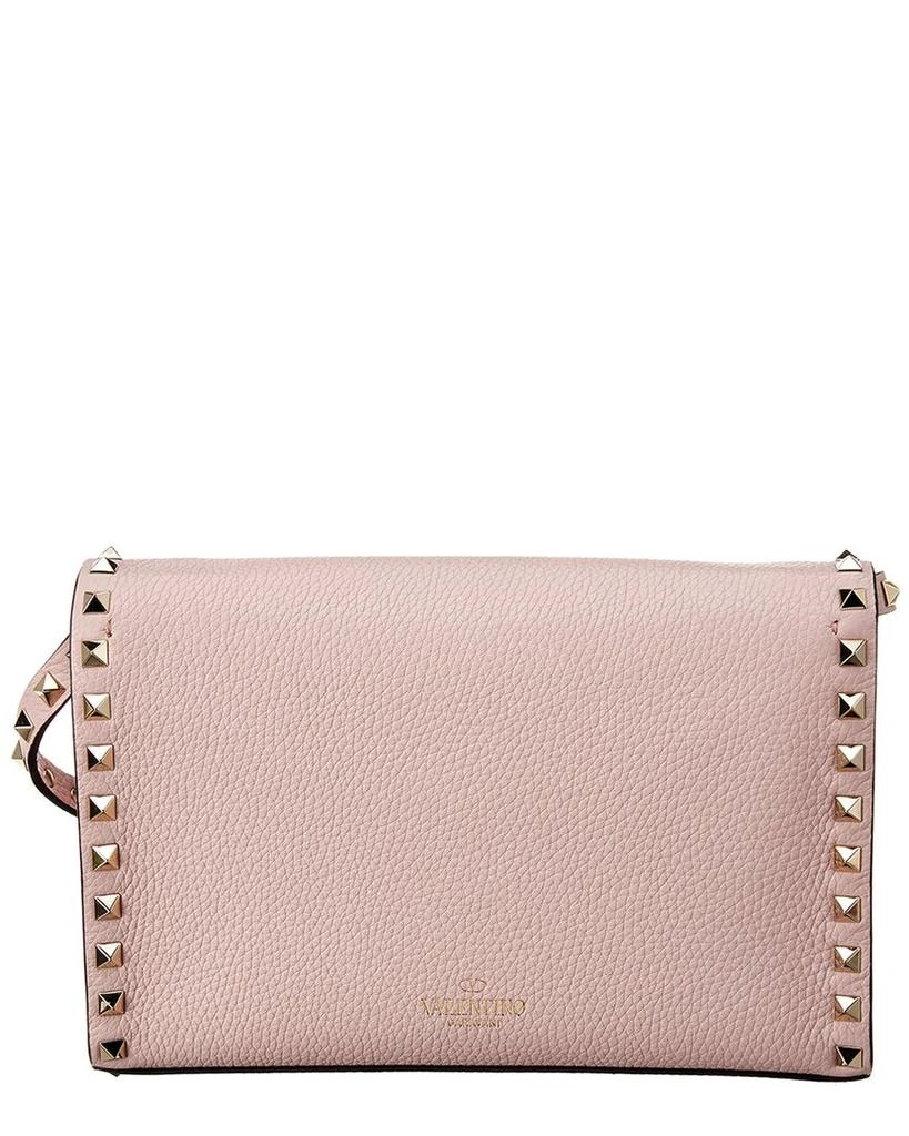 商品Valentino|Valentino Rockstud Small Grainy Leather Crossbody,价格¥8360,第2张图片详细描述