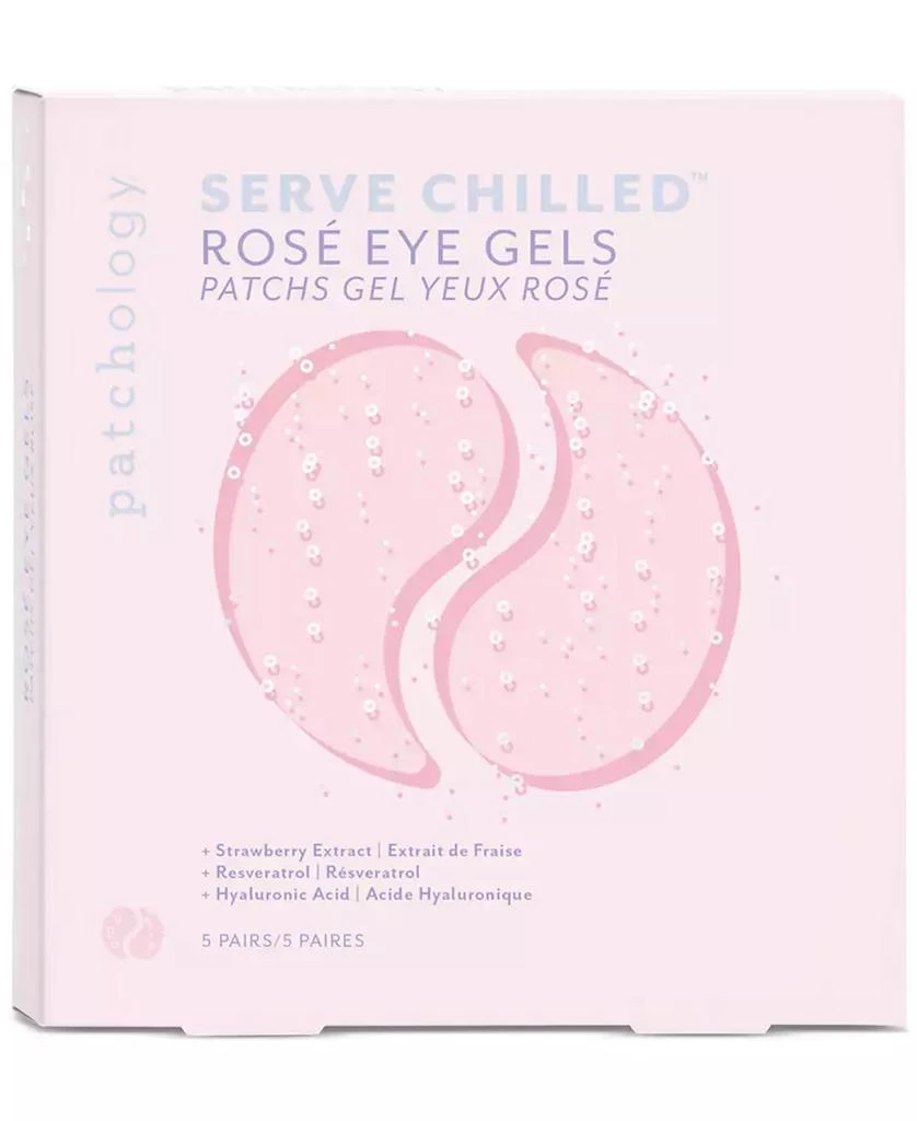 商品Patchology|Serve Chilled Rosé Eye Gels, 5 pairs,价格¥127,第1张图片