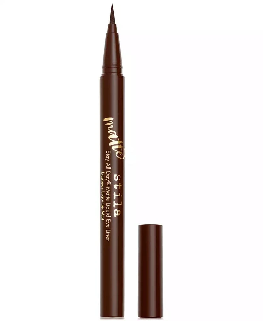 商品Stila|Stay All Day® Matte Liquid Eye Liner - Matte Brown,价格¥181,第1张图片