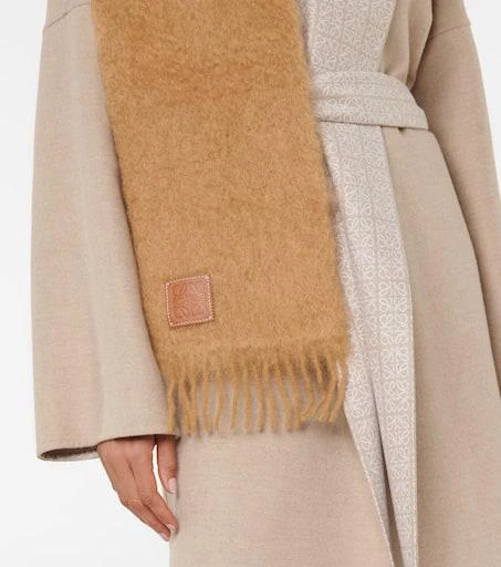 商品Loewe|Mohair and wool scarf,价格¥3021,第3张图片详细描述
