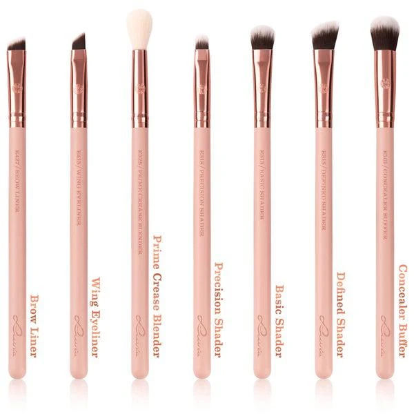 商品Lookfantastic|Luvia Essential Brushes Set - Rose Golden Vintage,价格¥661,第2张图片详细描述