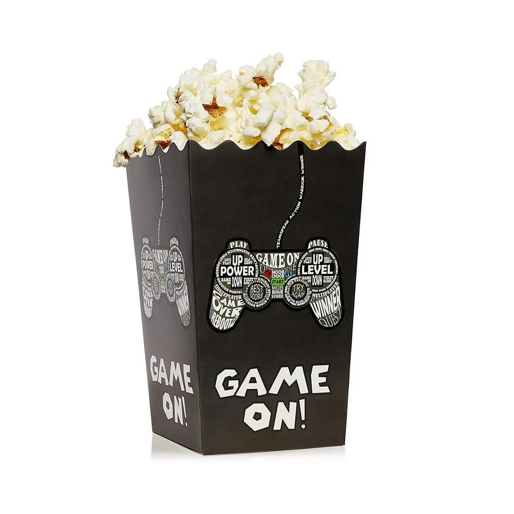 商品Blue Panda|100 Pack Mini Paper Popcorn Boxes, Themed Video Game Party Decorations for Treats, Snacks (3.3 x 5.5 In),价格¥195,第2张图片详细描述