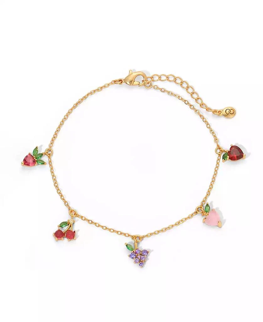 商品Girls Crew|Crystal Multi-Color Fruit Basket Bracelet,价格¥434,第1张图片