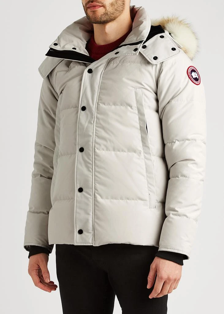 商品Canada Goose|Wyndham fur-trimmed Arctic-Tech parka,价格¥12406,第2张图片详细描述