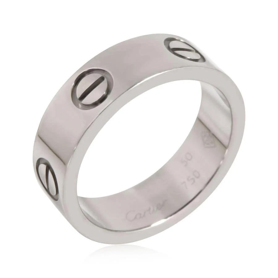 商品[二手商品] Cartier|Pre-Owned Cartier Love Ring in 18K White Gold,价格¥7983,第1张图片