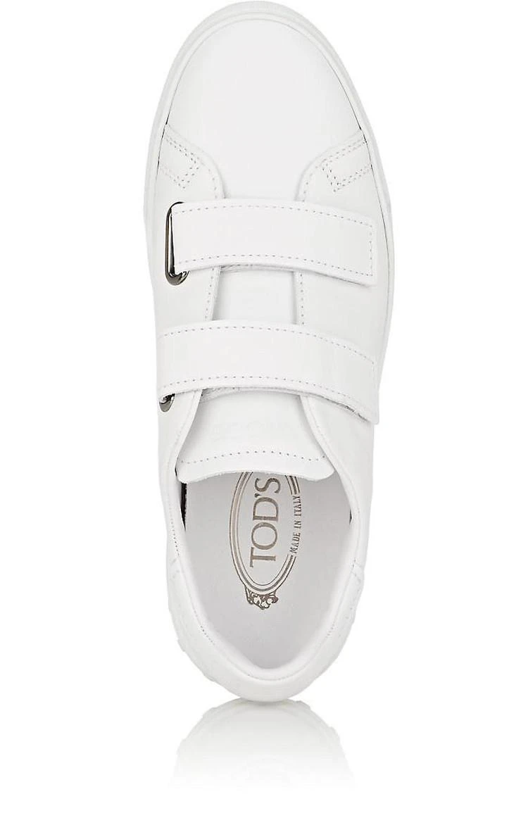 商品Tod's|Double-Strap Leather Sneakers,价格¥1920,第4张图片详细描述