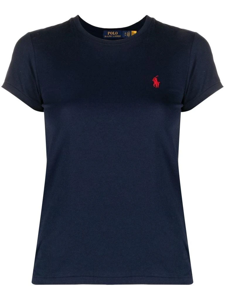 商品Ralph Lauren|POLO RALPH LAUREN - Cotton T-shirt With Logo,价格¥572,第1张图片