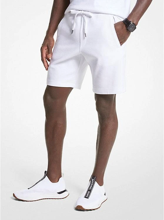 商品Michael Kors|Ribbed Cotton Blend Shorts,价格¥217,第1张图片