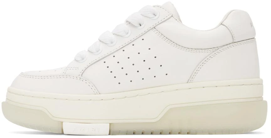 商品AMIRI|White Stadium Low Sneakers,价格¥4848,第3张图片详细描述