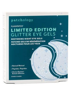 商品Patchology|Limited Edition Flashpatch10 Piece Restoring Night Glitter Eye Gel Set,价格¥119,第1张图片