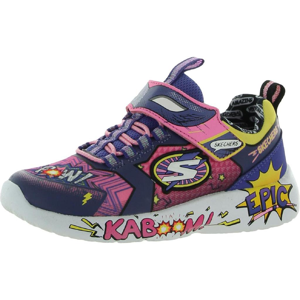 Skechers Girls Dynamight Superhero Sneaker Casual and Fashion Sneakers商品第1张图片规格展示